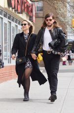 DIANNA AGRON Out and About in New York 04/01/2016