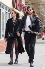 DIANNA AGRON Out and About in New York 04/01/2016