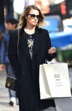DIANNA AGRON Out Shopping in New York 04/12/2016