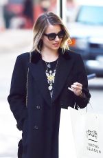 DIANNA AGRON Out Shopping in New York 04/12/2016