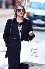 DIANNA AGRON Out Shopping in New York 04/12/2016