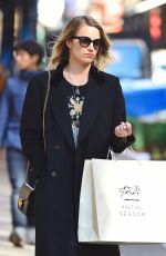 DIANNA AGRON Out Shopping in New York 04/12/2016