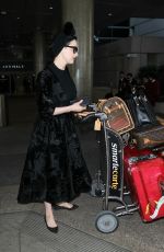 DITA VON TEESE at LAX AIrport in Los Angeles 03/31/2016