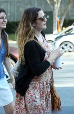 DREW BARRYMOORE Out and About in Los Angeles 04/05/2015