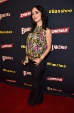 ELIZA DUSHKU at Banshee Season 4 Premiere in Beverly Hills 03/31/2016