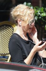 ELIZABETH BANKS Out for Coffee in Vancouver 04/20/2016