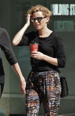 ELIZABETH BANKS Out for Coffee in Vancouver 04/20/2016