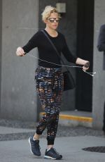 ELIZABETH BANKS Out for Coffee in Vancouver 04/20/2016