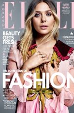 ELIZABETH OLSEN in Elle Magazine, Canada June 2016 Issue