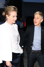 ELLEN DEGENERES and PORTIA DE ROSSI at Craig