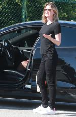 ELLEN POPMPEO Out and About in Beverly Hills 04/18/2016