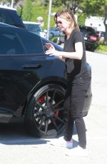 ELLEN POPMPEO Out and About in Beverly Hills 04/18/2016