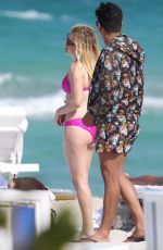 ELLIE GOULDING in Bikini at a Beach in Miami 04/26/2016