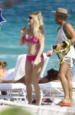 ELLIE GOULDING in Bikini at a Beach in Miami 04/26/2016