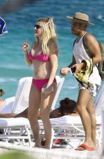 ELLIE GOULDING in Bikini at a Beach in Miami 04/26/2016