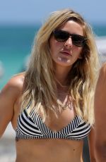 ELLIE GOULDING in Bikini at a Beach in Miami 04/28/2016