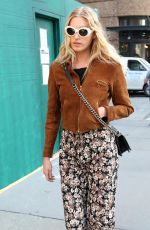 ELSA HOSK Out and About in New York 04/16/2016