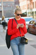 ELSA HOSK Out for Lunch in New York 04/20/2016