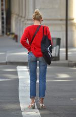 ELSA HOSK Out for Lunch in New York 04/20/2016