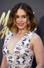 EMILIA CLARKE at 2016 MTV Movie Awards in Burbank 04/09/2016