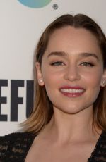 EMILIA CLARKE at Annenberg Space for Photography Presents Refugee in Century City 04/21/2016