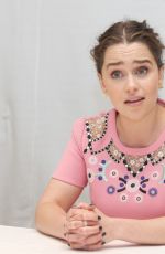 EMILIA CLARKE at Game of Thrones, Season 6 Photocall in Los Angeles 04/11/2016