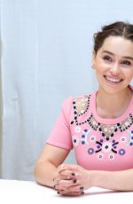 EMILIA CLARKE at Game of Thrones, Season 6 Photocall in Los Angeles 04/11/2016