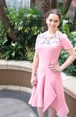 EMILIA CLARKE at Game of Thrones, Season 6 Photocall in Los Angeles 04/11/2016