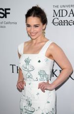 EMILIA CLARKE at Parker Institute for Cancer Immunotherapy Launch Gala in Los Angeles 04/13/2016