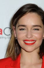 EMILIA CLARKE at Warner Bros. Presentation at Cinemacon 2016 in Las Vegas 04/12/2016
