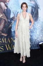 EMILY BLUNT at ‘The Huntsman: Winter’s War’ Premiere in Westwood 04/11/2016