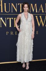 EMILY BLUNT at ‘The Huntsman: Winter’s War’ Premiere in Westwood 04/11/2016