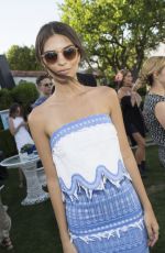 EMILY RATAJKOWSKI Hosts Sunset Kickoff at Popsugar Cabana Club in Palm Springs 04/15/2016