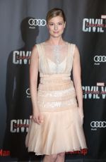 EMILY VANCAMP at Captain America: Civil War Premiere in Paris 04/18/2016