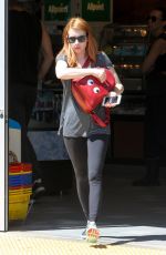 EMMA ROBERTS at a Gas Station in Los Angeles 04/01/2016