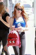 EMMA ROBERTS Heading to a Gym in West Hollywood 04/01/2016