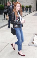 EMMA ROBERTS in Jeans Out in New York 04/28/2016