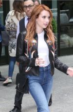 EMMA ROBERTS in Jeans Out in New York 04/28/2016