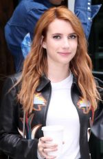 EMMA ROBERTS in Jeans Out in New York 04/28/2016
