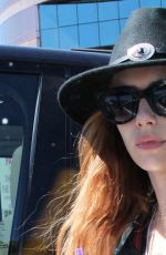 EMMA ROBERTS Leaves Coffee Bean and Tea Leaf in Los Angeles 04/23/2016