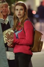 EMMA ROBERTS Night Out in West Hollywood 04/11/2016