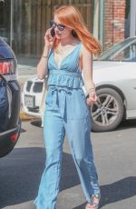 EMMA ROBERTS Out and About in Los Angeles 04/05/2016