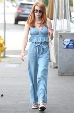 EMMA ROBERTS Out and About in Los Angeles 04/05/2016
