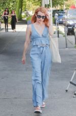 EMMA ROBERTS Out and About in Los Angeles 04/05/2016