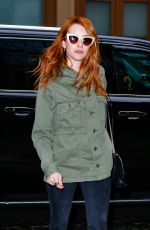 EMMA ROBERTS Out and About in New York 04/29/2016