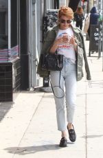 EMMA ROBERTS Out and About in West Hollywood 04/26/2016