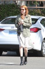 EMMA ROBERTS Out and About in West Hollywood 04/28/2016