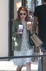 EMMA ROBERTS Out and About in West Hollywood 04/28/2016