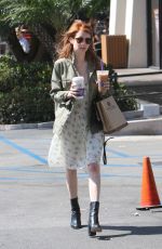EMMA ROBERTS Out and About in West Hollywood 04/28/2016