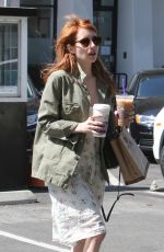 EMMA ROBERTS Out and About in West Hollywood 04/28/2016